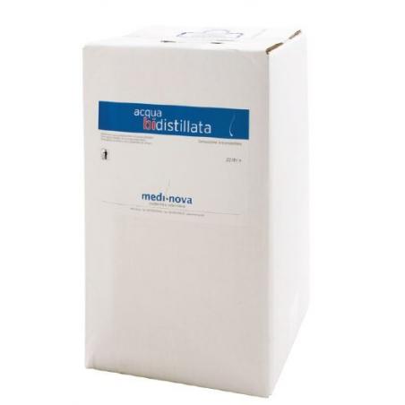 Agua bidestilada en cubitainer 20 lt