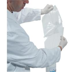 Transparent bags with TNT filter
