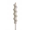Spiral catheter with plug