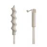 Spiral catheter with plug