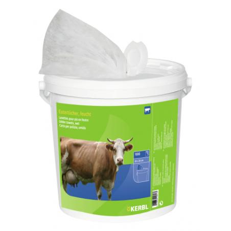 Servilletas humidificadas (cubo 1000 servilletas)