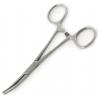 Klemmer curved forceps for veterinarians