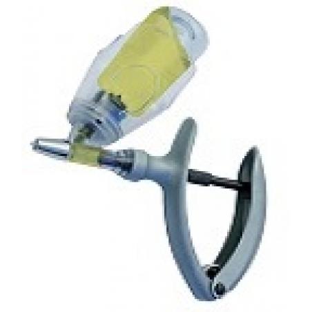 Eco-Matic syringe with bottle holder