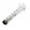 Disposable plastic syringe. 5 cc