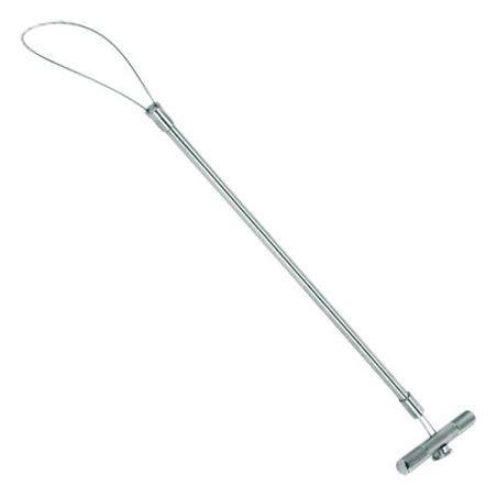 Extractor con tubo doble de acero.