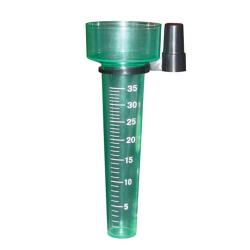 Rain gauge with graduated scale