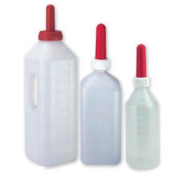 Complete 1lt milk bottle with teat
