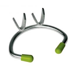 Antisucchio in metallo per vitelli