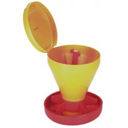 Mini Hopper Pan feeder for piglets