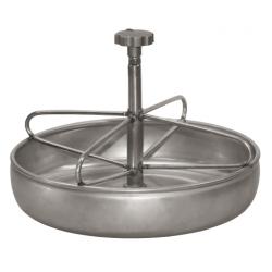 Mangiatoia in acciaio inox per suinetti 2 lt