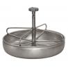 Mangiatoia in acciaio inox per suinetti 2 lt