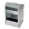 Mangiatoia con 1 scomparto automatica zincata per conigli