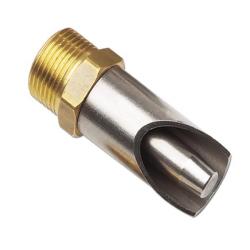 Stainless steel/brass nipple 3/4" big type
