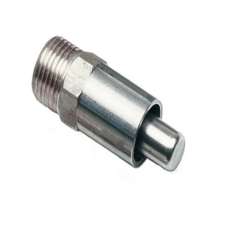 Stainless steel nipple 1/2" feed humidifier