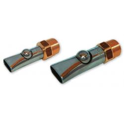 Aquaglobe Bite-Ball nipple 3/8" st. steel/brass