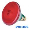 Philips red lamp, 100 W, hard glass (pack 12 pcs)