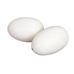 Uova artificiali per galline (conf. 2 pezzi)
