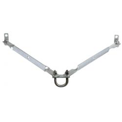 Soporte angular, con set completo para 2 boxes.