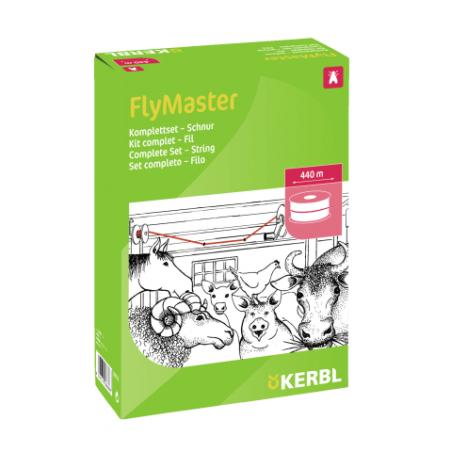 Matamoscas FlyMaster. 400 m de cinta, set completo