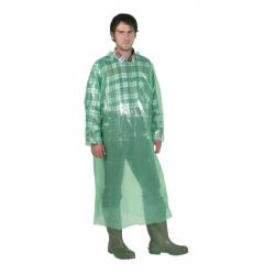 Disposable green coat