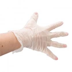 Vinyl gloves without internal talc (pack of 100 pieces)
