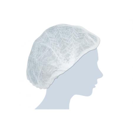 Disposable cap, white