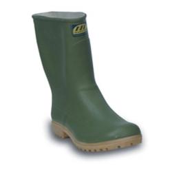 Botas de media caña, PVC, verde, talla 39