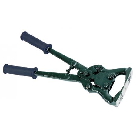 Pinza de doble articulación para garras