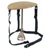 Sgabello per mungitura con cintura