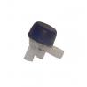 Semi automatic valve for milking unit