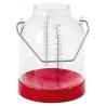 Plastic bucket for milk