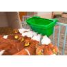 Drinking trough with 5 teats for calves