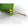 Calf suckling bucket with hygienic valve