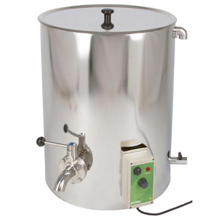 50 liter milk warmer tank in steel