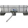 Connection kit for drinking trough at IBC Container