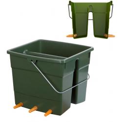 Cubo de lactancia para corderos con divisor de caja