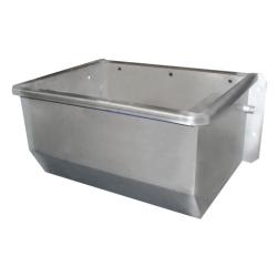 Stainless steel watering trough