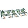 Soporte para 5 botellas con caudal regulable