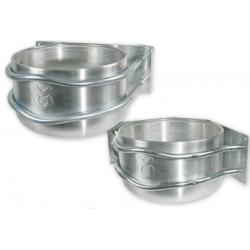 Round or angular aluminum feeder
