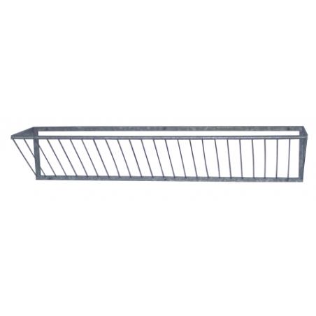 Extra long galvanized rack for box