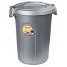 Feed bin with safety lock