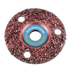 Super abrasive disc, dense grain
