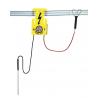 Electric fence functioning light