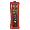Electrical voltage indicator tester without pickets