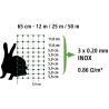 Electricity grid for small garden animals