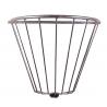 Galvanized half moon rack