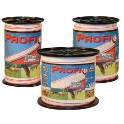 Nastro PROFI con TriCOND per recinti elettrici