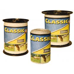 Corda CLASSIC con acciaio rinforzato 3 mm per recinti elettrici