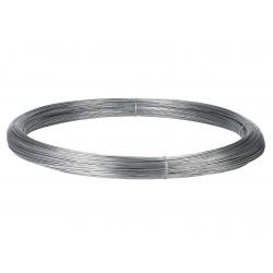 Steel/aluminum wire for permanent fences