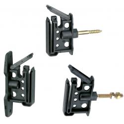 Isolator with clips for electrified tapes